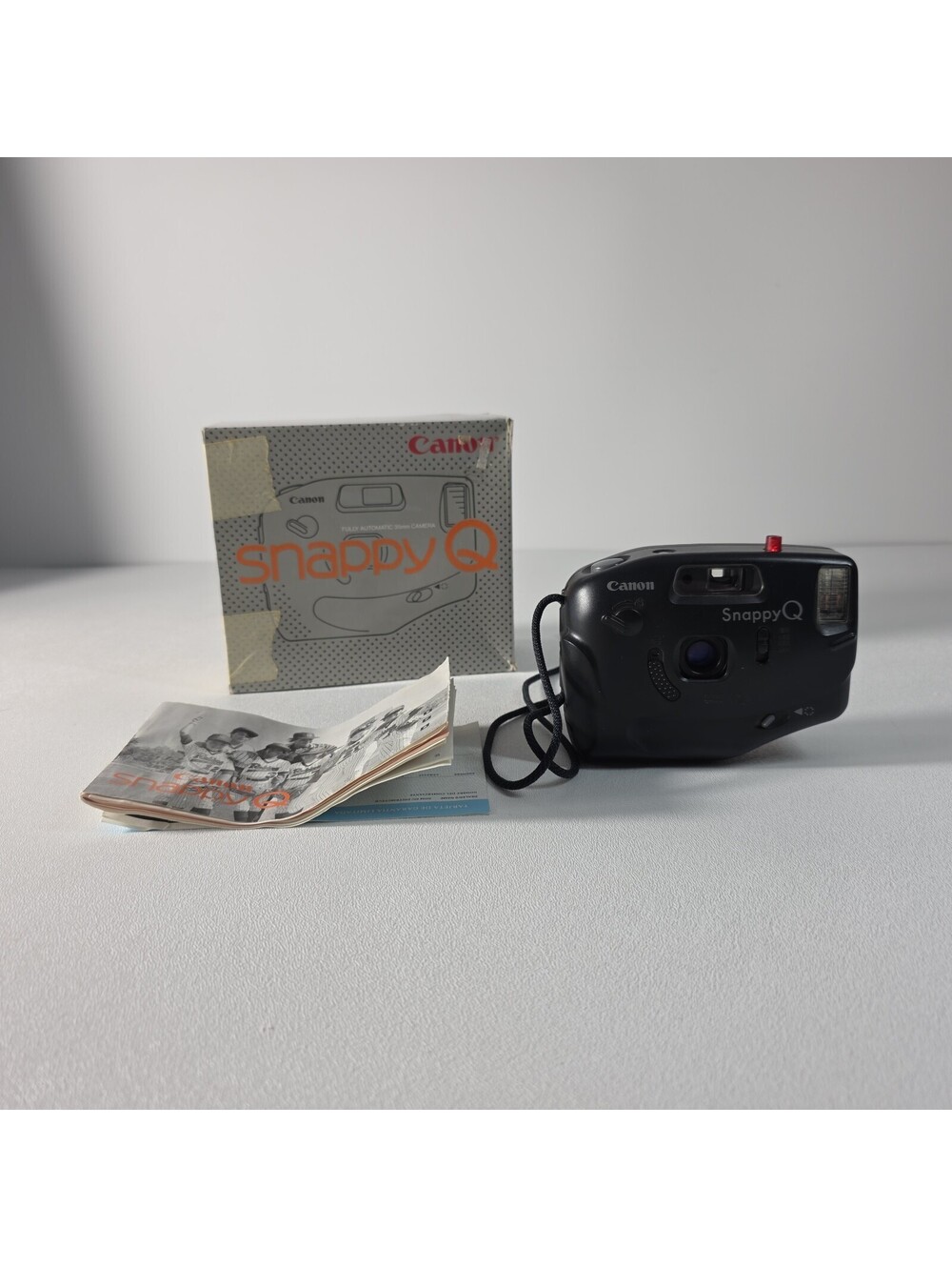 Canon Snappy Q 35mm Point & Shot Film Camera f4.5mm Lens Tested With Manual